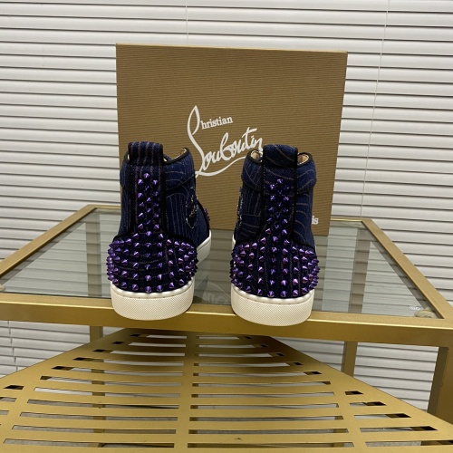 Replica Christian Louboutin High Top Shoes For Women #1027691 $108.00 USD for Wholesale