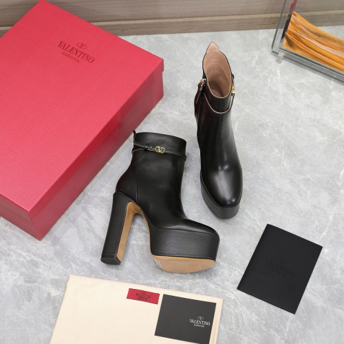 Replica Valentino Boots For Women #1027716 $158.00 USD for Wholesale