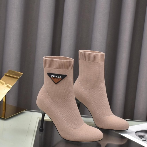 Replica Prada Boots For Women #1027720 $92.00 USD for Wholesale