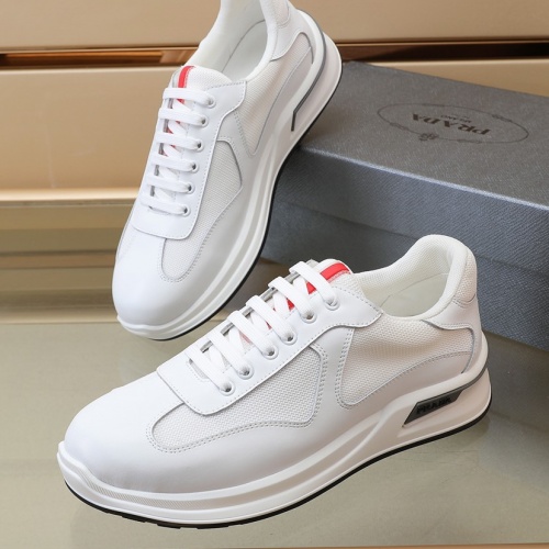 Replica Prada Casual Shoes For Men #1027777 $92.00 USD for Wholesale
