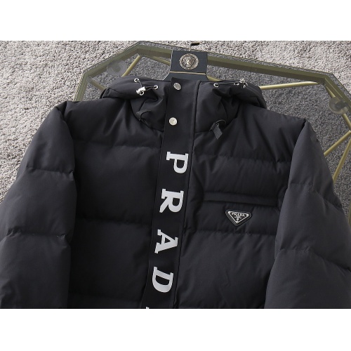 Replica Prada Down Feather Coat Long Sleeved For Men #1028012 $155.00 USD for Wholesale