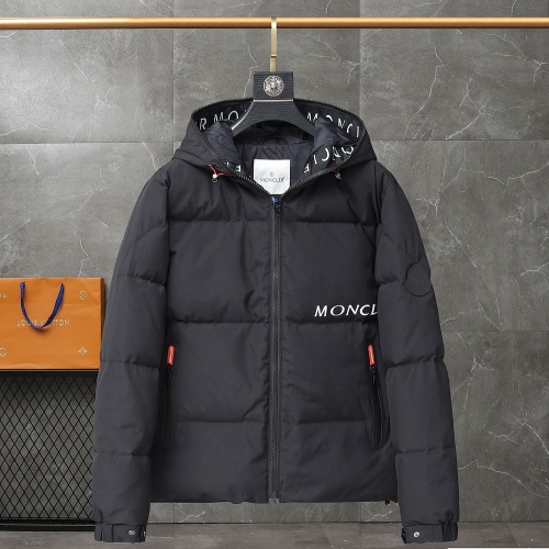 Moncler Down Feather Coat Long Sleeved For Men #1028014 $155.00 USD, Wholesale Replica Moncler Down Feather Coat