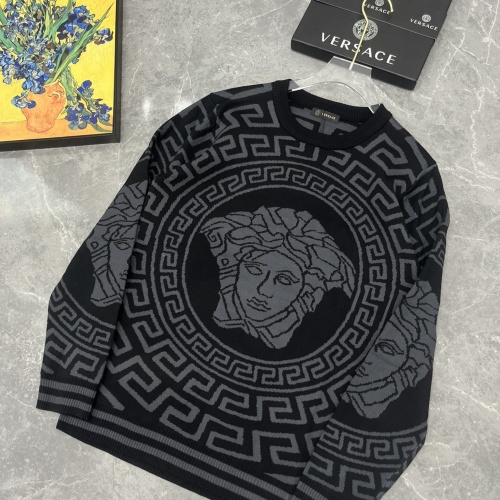 Versace Sweaters Long Sleeved For Unisex #1028089 $64.00 USD, Wholesale Replica Versace Sweaters
