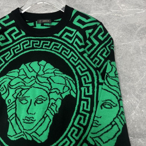 Replica Versace Sweaters Long Sleeved For Unisex #1028091 $64.00 USD for Wholesale