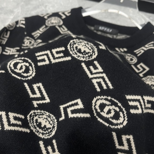 Replica Versace Sweaters Long Sleeved For Unisex #1028092 $64.00 USD for Wholesale