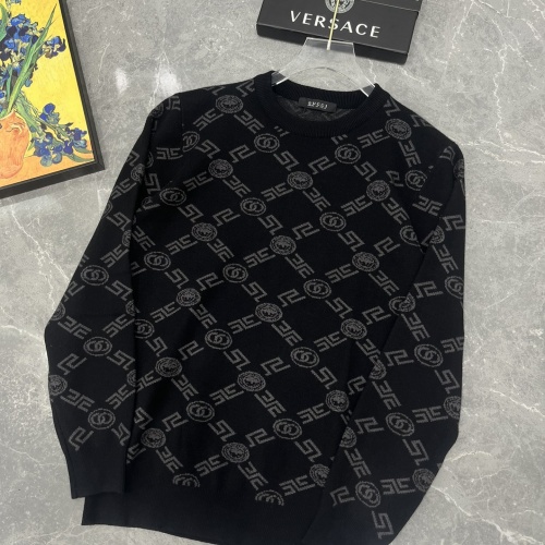 Versace Sweaters Long Sleeved For Unisex #1028093 $64.00 USD, Wholesale Replica Versace Sweaters