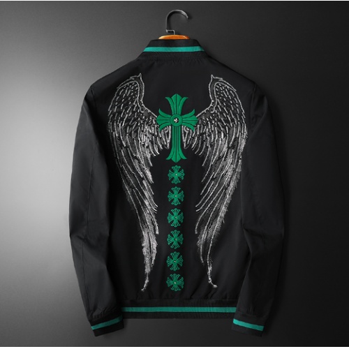 Replica Chrome Hearts Jackets Long Sleeved For Men #1028100 $60.00 USD for Wholesale