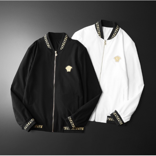 Replica Versace Jackets Long Sleeved For Men #1028105 $60.00 USD for Wholesale