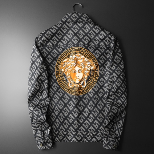 Versace Jackets Long Sleeved For Men #1028106 $60.00 USD, Wholesale Replica Versace Jackets