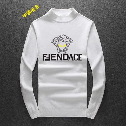 Versace Sweaters Long Sleeved For Men #1028197 $48.00 USD, Wholesale Replica Versace Sweaters