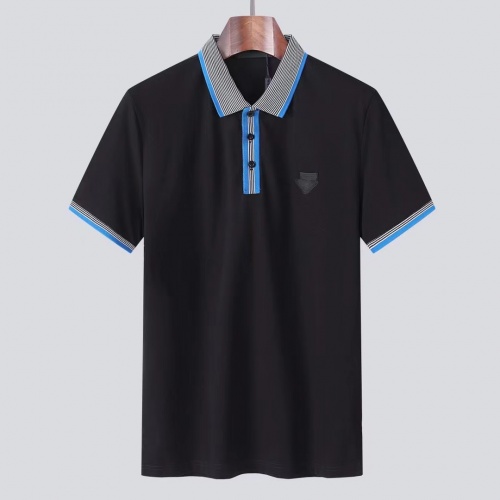 Prada T-Shirts Short Sleeved For Men #1028271 $38.00 USD, Wholesale Replica Prada T-Shirts