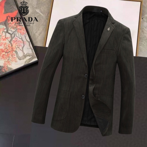 Prada New Jackets Long Sleeved For Men #1028387 $68.00 USD, Wholesale Replica Prada Jackets