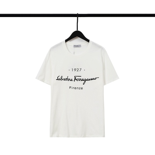 Salvatore Ferragamo T-Shirts Short Sleeved For Unisex #1028405