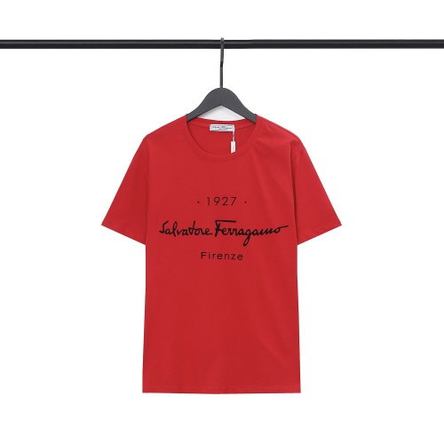 Salvatore Ferragamo T-Shirts Short Sleeved For Unisex #1028406