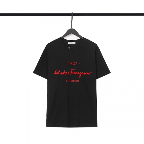 Salvatore Ferragamo T-Shirts Short Sleeved For Unisex #1028409