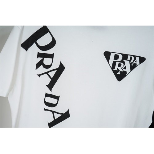 Replica Prada T-Shirts Short Sleeved For Unisex #1028437 $32.00 USD for Wholesale
