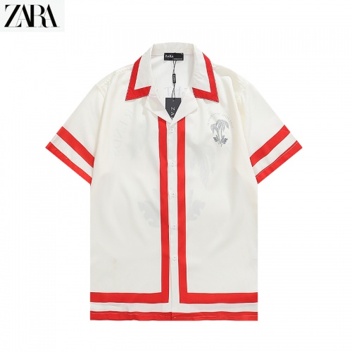 Zara Shirts Short Sleeved For Men #1028439 $36.00 USD, Wholesale Replica Zara Shirts