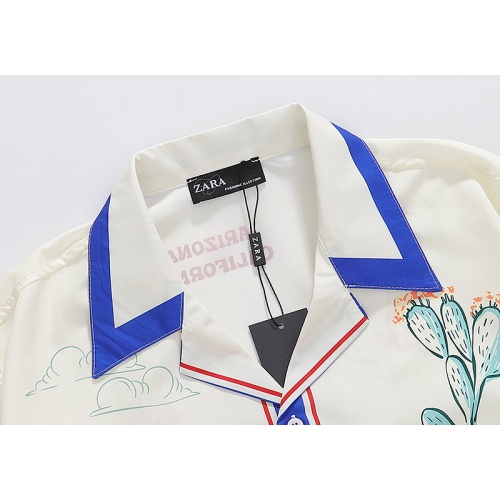 Replica Zara Shirts Short Sleeved For Men #1028441 $36.00 USD for Wholesale