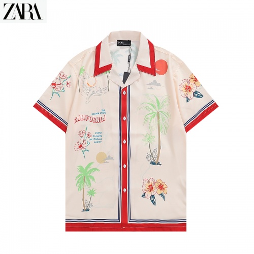 Zara Shirts Short Sleeved For Men #1028442 $36.00 USD, Wholesale Replica Zara Shirts