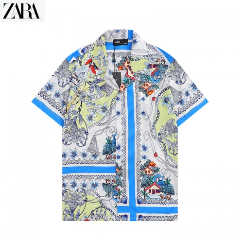 Zara Shirts Short Sleeved For Men #1028443 $36.00 USD, Wholesale Replica Zara Shirts