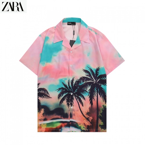 Zara Shirts Short Sleeved For Men #1028444 $36.00 USD, Wholesale Replica Zara Shirts