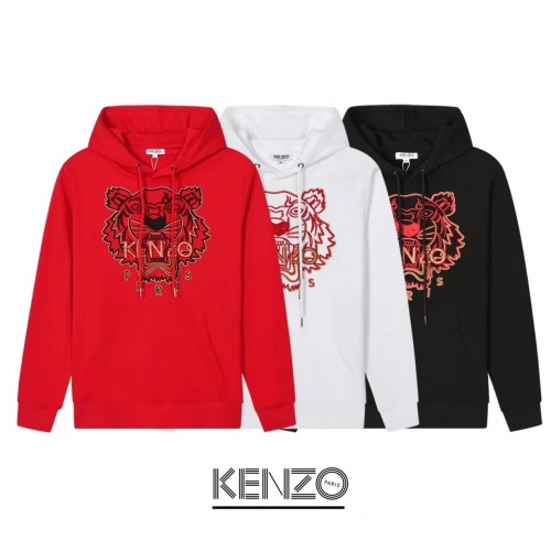 Replica Kenzo Hoodies Long Sleeved For Men #1028447 $45.00 USD for Wholesale