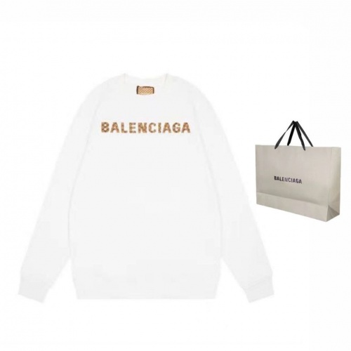 Balenciaga Hoodies Long Sleeved For Unisex #1028529 $60.00 USD, Wholesale Replica Balenciaga Hoodies