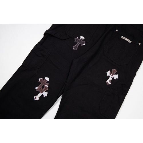 Replica Chrome Hearts Jeans For Men #1028699 $60.00 USD for Wholesale