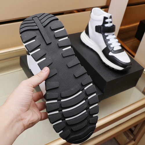 Replica Prada High Top Shoes For Men #1028755 $98.00 USD for Wholesale