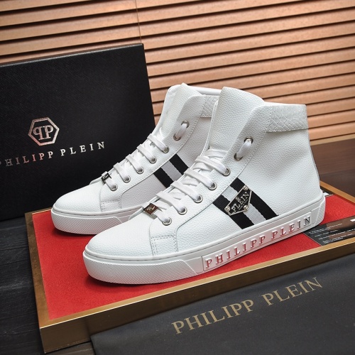 $88.00 USD Philipp Plein PP High Tops Shoes For Men #1028793
