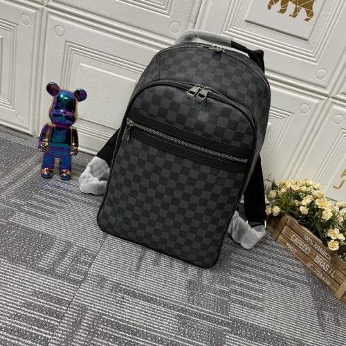 Louis Vuitton LV AAA Man Backpacks #1028923 $92.00 USD, Wholesale Replica Louis Vuitton LV AAA Man Backpacks