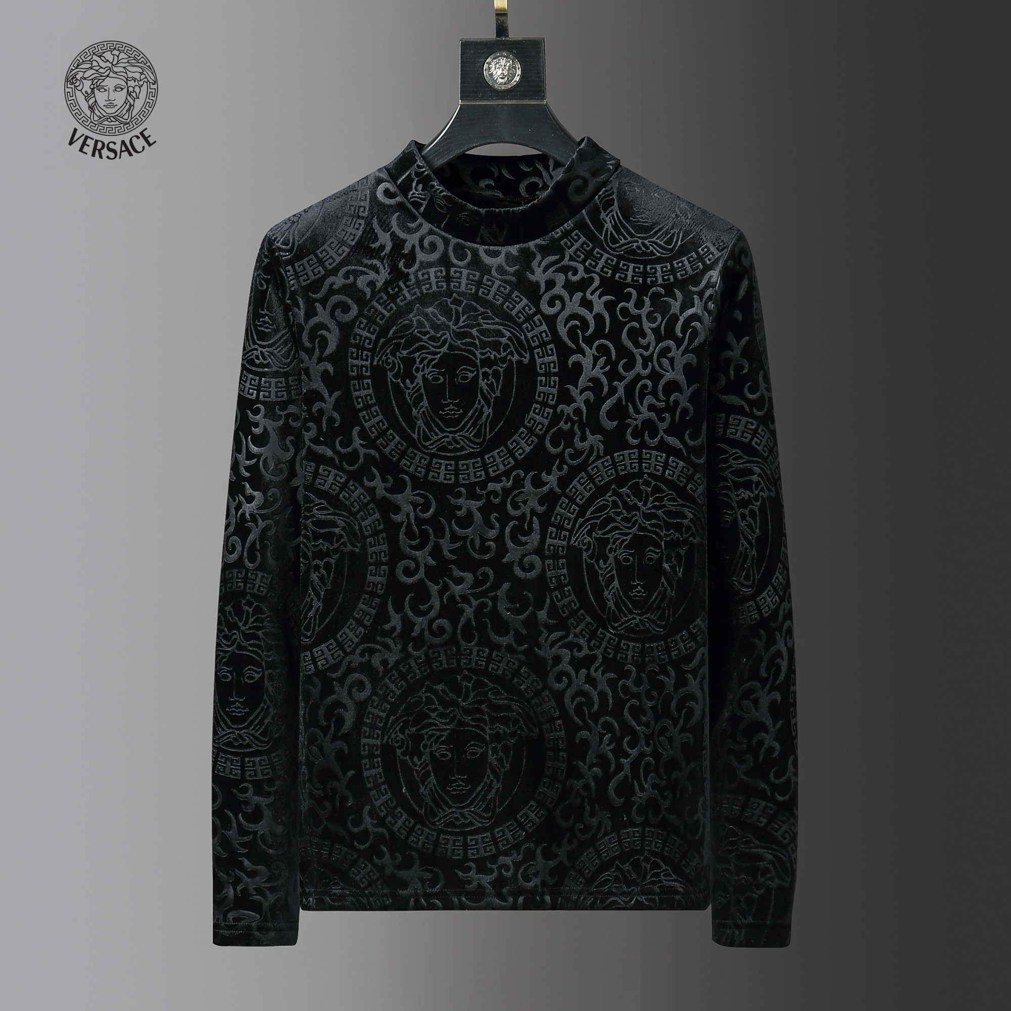 Versace Hoodies Long Sleeved For Men 1027220 42.00 USD, Wholesale