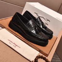 $102.00 USD Salvatore Ferragamo Leather Shoes For Men #1018601