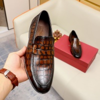 $98.00 USD Salvatore Ferragamo Leather Shoes For Men #1020018