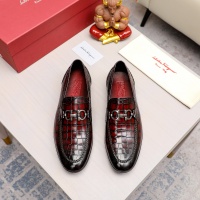 $98.00 USD Salvatore Ferragamo Leather Shoes For Men #1020026