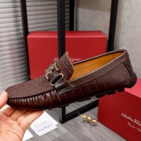 $76.00 USD Salvatore Ferragamo Leather Shoes For Men #1020259