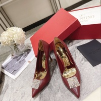 $102.00 USD Valentino High-Heeled Shoes For Women #1022967