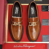 $112.00 USD Salvatore Ferragamo Leather Shoes For Men #1023150