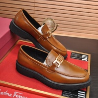 $112.00 USD Salvatore Ferragamo Leather Shoes For Men #1023150