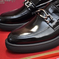 $112.00 USD Salvatore Ferragamo Leather Shoes For Men #1023154