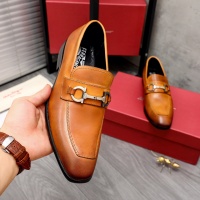$82.00 USD Salvatore Ferragamo Leather Shoes For Men #1024896