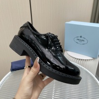 $92.00 USD Prada Leather Shoes For Women #1027082