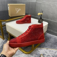 $100.00 USD Christian Louboutin High Top Shoes For Men #1027472