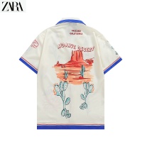 $36.00 USD Zara Shirts Short Sleeved For Men #1028441