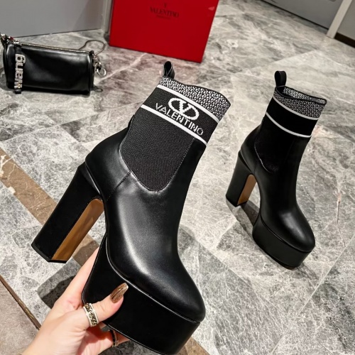 Replica Valentino Boots For Women #1029104 $108.00 USD for Wholesale