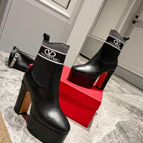 Replica Valentino Boots For Women #1029104 $108.00 USD for Wholesale