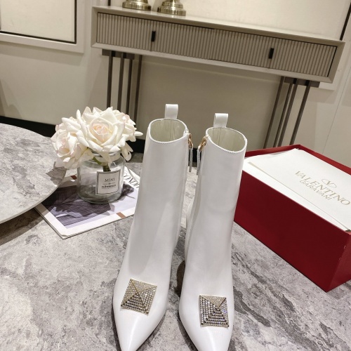 Replica Valentino Boots For Women #1029107 $115.00 USD for Wholesale