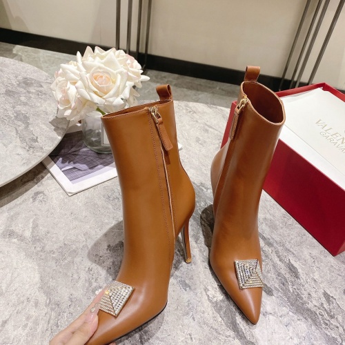 Replica Valentino Boots For Women #1029108 $115.00 USD for Wholesale