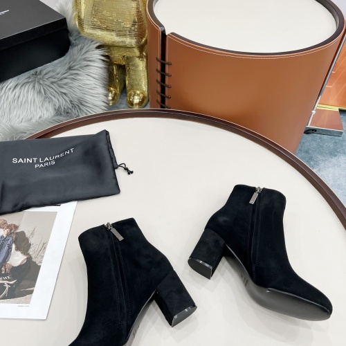 Replica Yves Saint Laurent Boots For Women #1029328 $102.00 USD for Wholesale