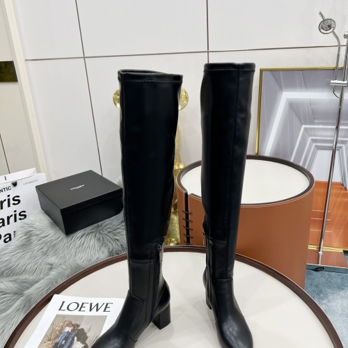 Replica Yves Saint Laurent Boots For Women #1029335 $125.00 USD for Wholesale